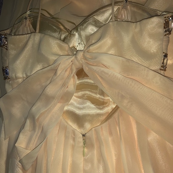 Cache yellow dress - Picture 4 of 6